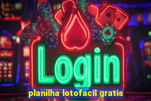 planilha lotofacil gratis